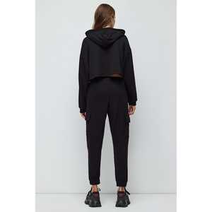 Pantalon de jogging cargo noir - Product Image 6