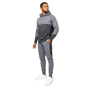 Ensemble de survêtement unisexe à capuche, style streetwear, 2 pièces, jogging, haute qualité, respirant, logo personnalisé, grandes tailles, hiver - Product Image 1