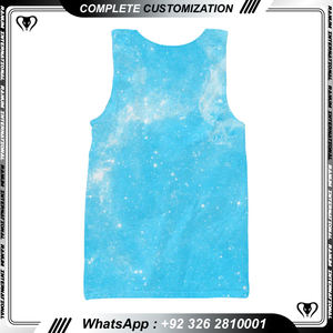 เสื้อกั๊กแขนกุดสำหรับผู้ชายเสื้อกั๊กภรรยายางยืดสำหรับยิมฤดูร้อน - Product Image 3