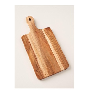 Quantité en vrac planche à découper en bois fabriquée en inde support de hachage de qualité personnalisé ustensiles de cuisine meilleure vente - Product Image 1
