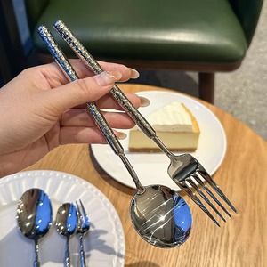 Couverts en acier inoxydable pour restaurant d'hôtel à prix abordable Couverts en métal avec cuillère - Product Image 2