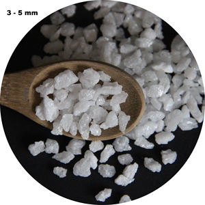 Procesamiento de mineral de bauxita de 3-5mm de alúmina fundida blanca de 99% pureza para materias primas refractarias de alta pureza utilizadas en la fabricación de vidrio - Product Image 1