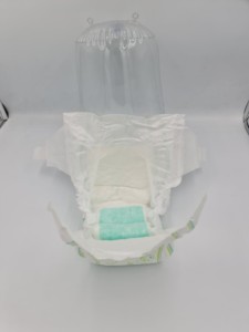 Couches jetables Eurostar pour bébé, haute qualité, super absorbantes, respirantes, en tissu non tissé doux, imprimées, avec canaux anti-fuites 3D - Product Image 2