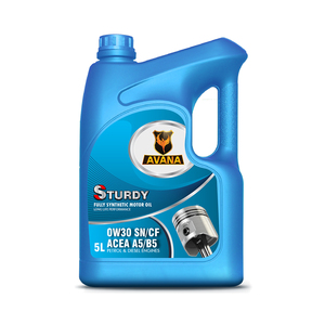 Avana Sturdy Totalmente sintético Motors Oil Base lubricante automotriz Aceite de larga duración 0W20 5L para motores de gasolina y diésel - Product Image 2