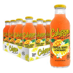 Calypso Tropical Mango Limonade 16 oz boisson en bouteille 12 Pack en vrac prix d'usine de gros rafraîchissant Offre Spéciale de boissons d'été - Product Image 6