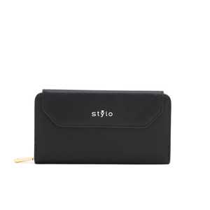 Étui à bijoux élégant portefeuille décontracté noir P70758 - Product Image 3