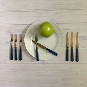 Ensembles de fourchettes de table en laiton à long manche Fourchette à fruits en acier miroir pour la maison et le mariage Ensemble de fourchettes à des coûts raisonnables - Product Image 5