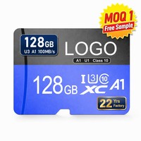 Tarjeta de Memoria Micro SD de Alta Velocidad de 128 GB, Clase 10, A1, U1, Tarjeta TF para Teléfono, Cámara, DVR, Cámara de Coche, Suministro Directo de Fábrica