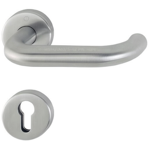 Manijas de Puerta en Forma de U de Acero Inoxidable para Juego de Rosetas Izquierda/Derecha E138/42H/42HKVS F69 PZ DIN de HOPPE - Product Image 3