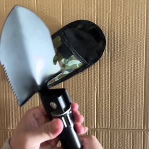 Attrezzo Multifunzione Pieghevole per Campeggio e Pesca: Vanga, Piccone, Zappa, <span class=keywords><strong>Martello</strong></span>, Sega, Machete in Acciaio al Manganese - Product Image 5