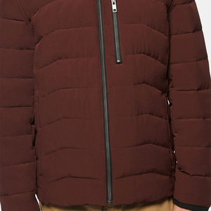 Veste matelassée en duvet de qualité supérieure pour homme avec logo personnalisé, veste d'hiver chaude pour l'extérieur, service OEM - Product Image 3