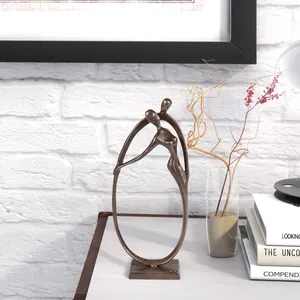 Sculpture de papillon en métal, fleur, faite à la main, élégante, décoration murale, affichage, sculpture moderne polie, Zahid Exports - Product Image 3