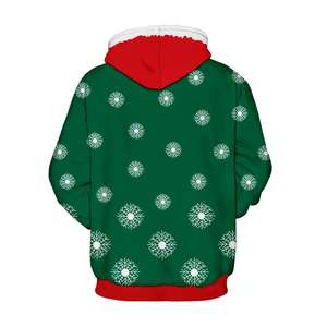 Casual Winter <b>Christmas</b> Men's <b>Hoodie</b> 100% Polyester Winter <b>Christmas</b> Series Custom Embroidered Design <b>Christmas</b> Hoodies Men - Product Image 2