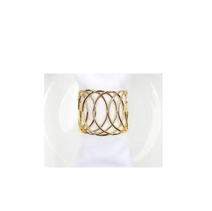 Anneau de serviette de mariage en laiton décor porte-serviette en verre et taille personnalisée prix et Offre Spéciale bon marché - Product Image 4