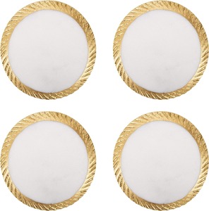 Posavasos de mármol de madera de forma redonda para Decoración de mesa Posavasos de té disponible a un precio asequible - Product Image 3