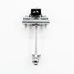 Sangle de verrouillage de porte 9181R2 arrière gauche ou droite pour Citroën C4 II DS4 2010-2018, acier zingué - Product Image 1