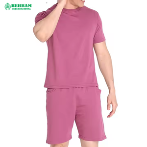 T-shirt pour homme en coton 100% écologique anti-boulochage avec logo de marque personnalisé sur le devant, coupe ample, grande taille - Product Image 6