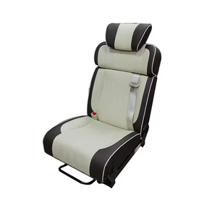 Siège passager siège <span class=keywords><strong>pivotant</strong></span> en cuir siège de levage rotatif de voiture pour MPV RV Van camping-car Mini Bus caravane camping-car - Product Image 4