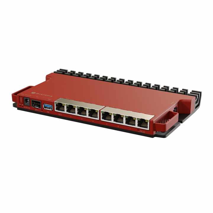 MikroTik L009 Rack Router L009UiGS-RM, 8x RJ45 1000Mb/s, 1x 2.5Gb/s SFP ...