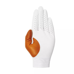 202 = 5 Guantes de golf con impresión por sublimación de logotipo personalizado Mano izquierda Guantes de golf de cuero Cabretta completo - Product Image 6