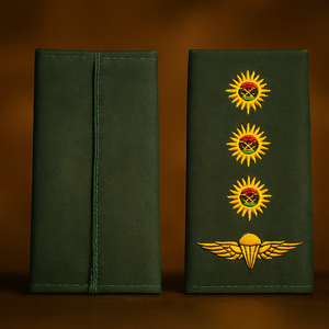 Épaulettes d'épaule d'uniforme national de la Libye Matériel respirant de polyester - Product Image 1