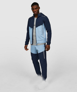 Survêtement à capuche personnalisé pour hommes Ensemble de vêtements de sport de qualité supérieure Tenue de gym et de course respirante Tenue de sport élégante Fabricant OEM Fournisseur - Product Image 2