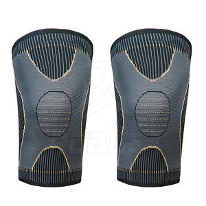 Genouillères de conception basique en matériau léger avec rembourrage doux et style de port facile - Product Image 5