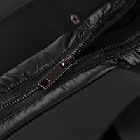 Nouvelle veste d'hiver coupe-vent pour femmes, à manches longues, en duvet, taille plus, veste matelassée à fermeture éclair intégrale pour femmes