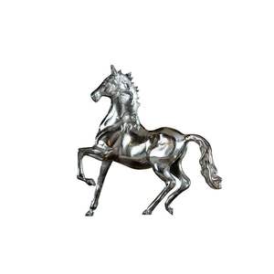 Figurine de cheval décorative en aluminium nickelée sans rouille Statues d'animaux en métal personnalisées de bonne qualité - Product Image 6