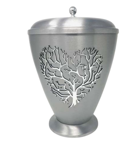 Urnas de cremación funeraria para adultos de diseño recién llegado para cenizas humanas Urna de cremación de metal de calidad superior Urna conmemorativa - Product Image 6