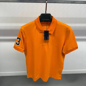 Camiseta Lisa para Hombre, 100% Algodón Tejido, Manga Corta, Cuello en V, Casual, Transpirable, Ecológica, OEM, ODM, Logotipo Personalizado en la Parte Delantera, Marca Privada - Product Image 1