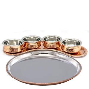 Cuenco de cobre de diseño con patrones únicos perfecto para temporadas festivas y decoración del hogar de estilo lujoso - Product Image 6