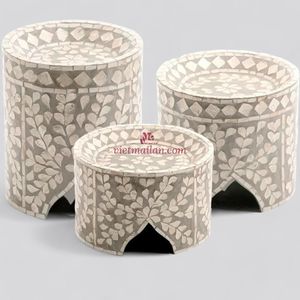 Support à gâteau en nacre pour la table de desserts du Ramadan et les rassemblements familiaux festifs en provenance du Vietnam - Product Image 1