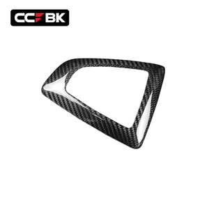 Para <span class=keywords><strong>BMW</strong></span> F20 F21 F22 F23 F30 F31 F32 F33 F36 2013-2021, molduras interiores de carbono seco, cubierta del panel de la palanca de cambios del control central - Product Image 6