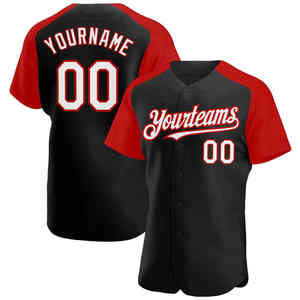Camiseta de béisbol personalizada, todos los tamaños disponibles para equipos de adultos con nombre y número en stock - Product Image 3