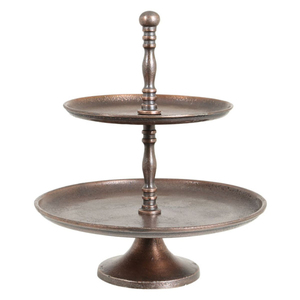 Support à gâteau de luxe à 3 niveaux en laiton plaqué or, idéal pour les mariages, les anniversaires, les fêtes, outils élégants pour gâteaux - Product Image 6