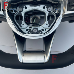 Volante Personalizado de Cuero Mercedes Benz AMG Clase A E S C CL CIS CLA <span class=keywords><strong>GLC</strong></span> G63 W177 W221 W218 W222 W204 W205 W213 - Product Image 5