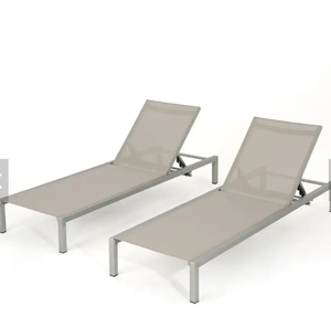 <span class=keywords><strong>Tumbona</strong></span> reclinable de <span class=keywords><strong>aluminio</strong></span> para jardín, <span class=keywords><strong>tumbona</strong></span> para patio al aire libre de apilamiento, balcón, la fábrica Jinhua ofrece directamente - Product Image 1