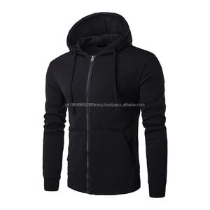 Vêtement de rue en gros, design personnalisé, impression personnalisée, coupe et couture, sweat à capuche multi-couleurs avec fermeture éclair - Product Image 2