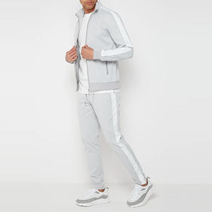 Conjunto Deportivo Unisex y Pantalones Deportivos, Chaqueta Cortavientos Personalizada, Holgada, Lisa, para Hombre, Último Diseño con Servicio - Product Image 3