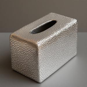 Caja de Pañuelos de Metal Hecha a Mano de Lujo con Detalles Artísticos Únicos, Gran Durabilidad, Estilo Moderno y Simple para Decoración del Hogar de Primera Calidad - Product Image 6