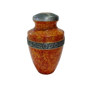 Urna para adultos de aluminio conmemorativo de la mejor calidad impresa con diseño temático de jugador de golf, urna de cremación superventas hecha a mano - Product Image 6