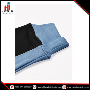 Venta al por mayor ropa deportiva gris liso 2 de dos piezas chándal de poliéster en blanco traje de pista de logotipo personalizado hombres chándal - Product Image 4