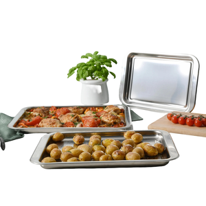 Steel Serving Tray With Rectangle Shape Glossy Finished Decorative Serving Tray Made Metal For Home & Hotel Decor - Product Image 5