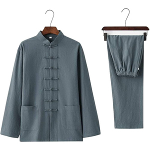 Vêtements de Tai Chi sur mesure en gros du Pakistan, 100% coton, matière respirante, fabricant d'uniformes d'arts martiaux OEM/ODM - Product Image 3