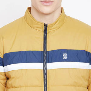 2023 hommes de haute qualité 100% Polyester bulle hiver veste col montant tenue décontracté - Product Image 2