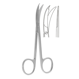 Ciseaux à point Northbent de qualité supérieure courbés 13 cm ciseaux à point chirurgical en acier inoxydable approuvés ISO et CE - Product Image 6