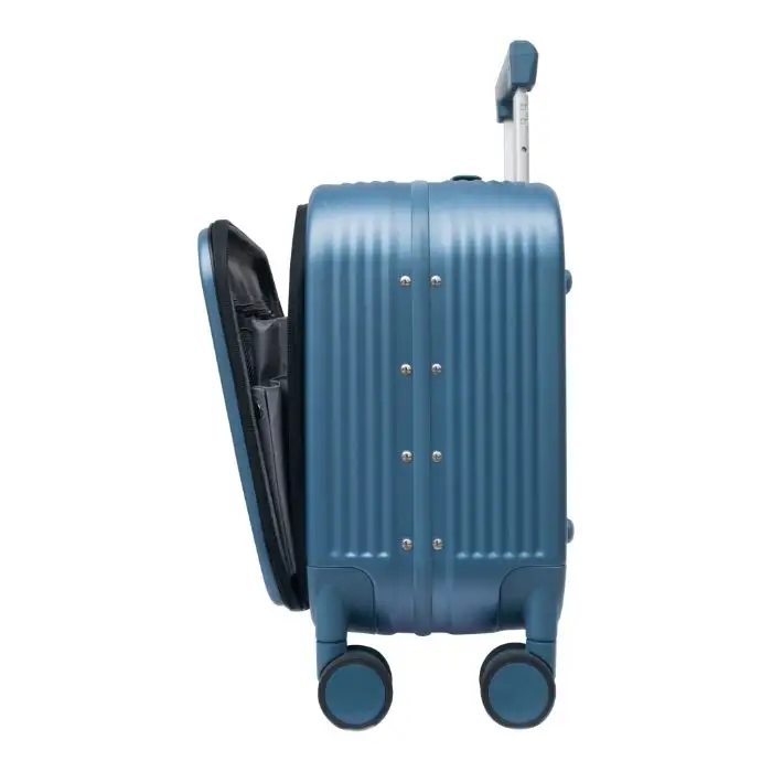 กระเป๋าเดินทางธุรกิจกรอบอลูมิเนียมกระเป๋าเดินทางล้อลากธุรกิจพร้อมล็อค TSA