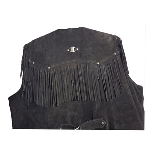 Chalecos de cuero de vaquera de diseño más nuevo de Material suave a precio de fábrica de calidad superior - Product Image 5