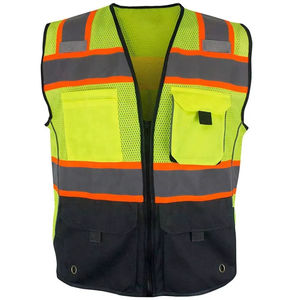 Gilet de sécurité réfléchissant haute visibilité, vêtements de chantier, vêtements de sécurité, gilet haute visibilité, vêtements de sécurité - Product Image 5